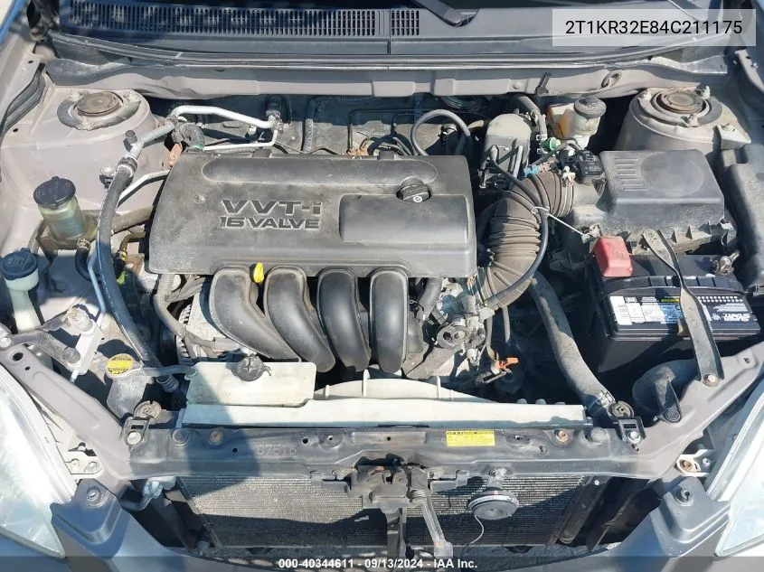 2T1KR32E84C211175 2004 Toyota Matrix Standard