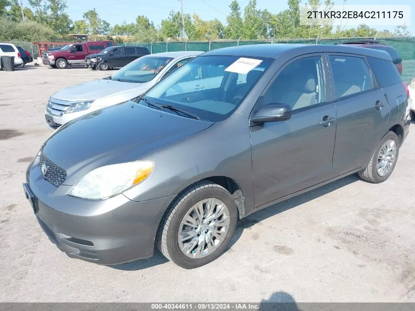 2T1KR32E84C211175 2004 Toyota Matrix Standard