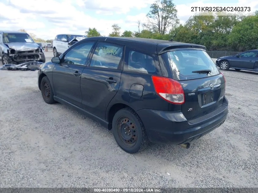 2T1KR32E34C240373 2004 Toyota Matrix Xr