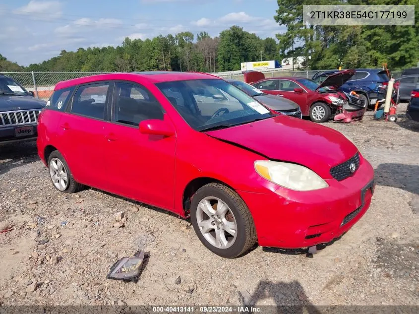 2T1KR38E54C177199 2004 Toyota Matrix Xr