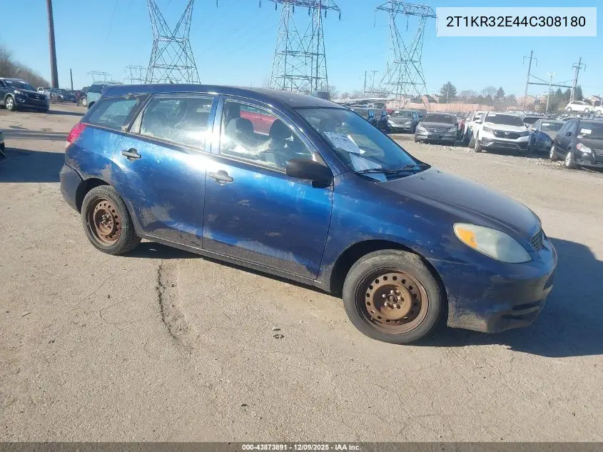 2T1KR32E44C308180 2004 Toyota Matrix Standard