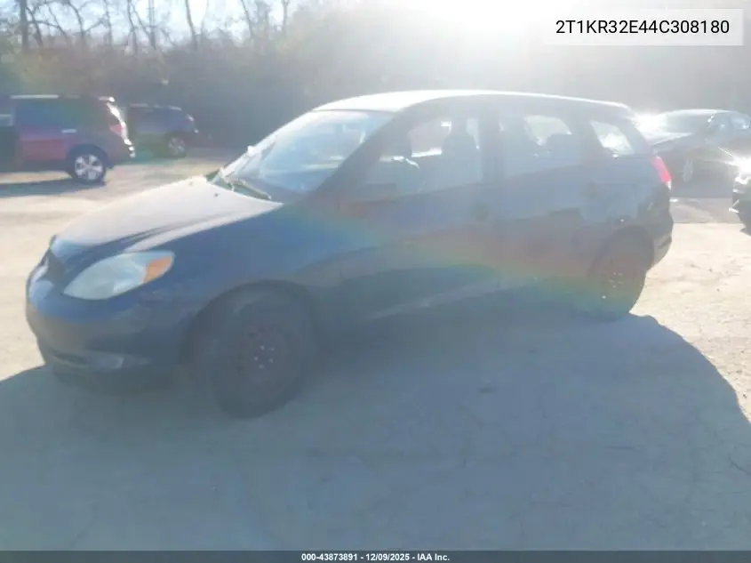 2T1KR32E44C308180 2004 Toyota Matrix Standard