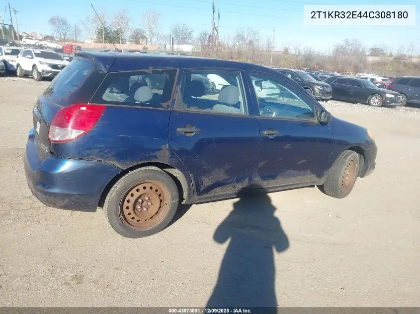 2T1KR32E44C308180 2004 Toyota Matrix Standard