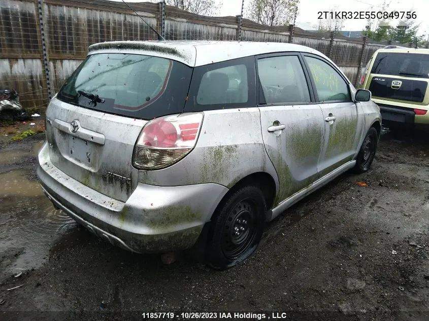 2T1KR32E55C849756 2005 Toyota Matrix