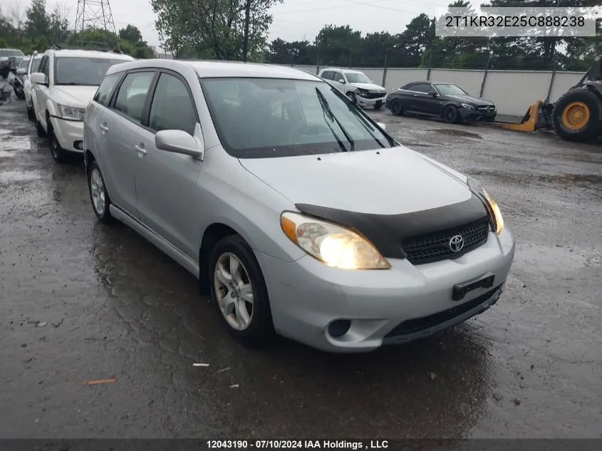 2T1KR32E25C888238 2005 Toyota Matrix