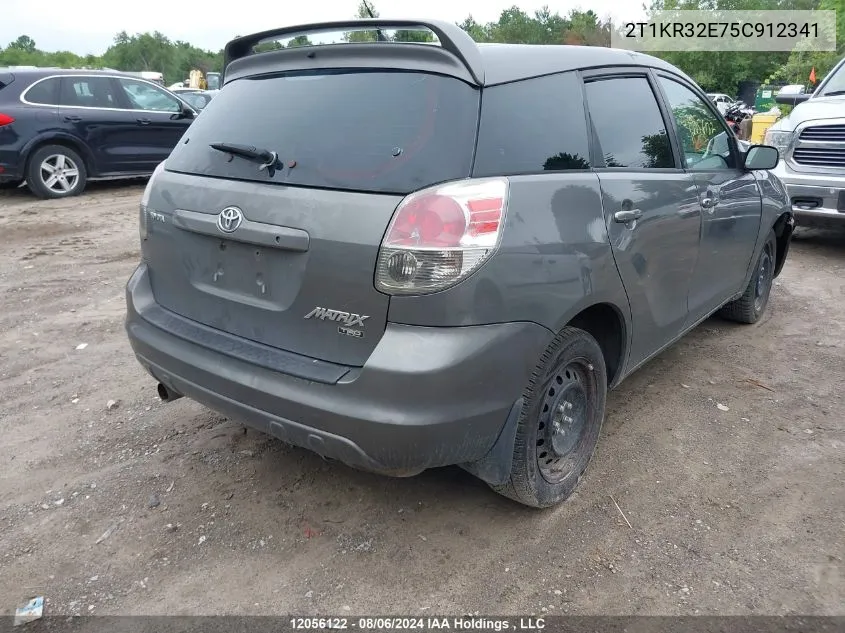 2T1KR32E75C912341 2005 Toyota Matrix