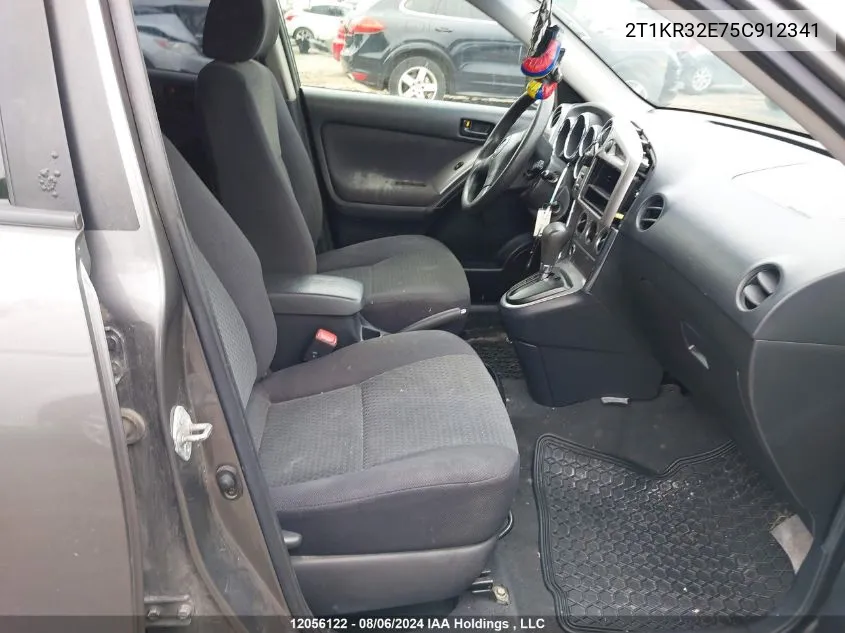 2T1KR32E75C912341 2005 Toyota Matrix