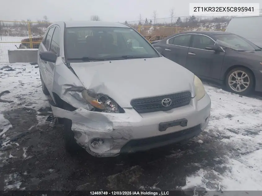 2T1KR32EX5C895941 2005 Toyota Matrix Xr