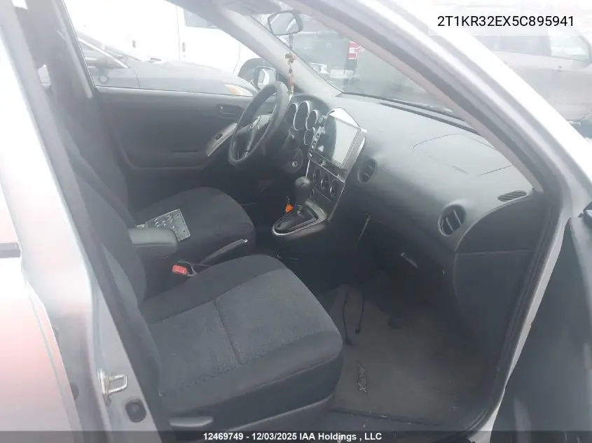2T1KR32EX5C895941 2005 Toyota Matrix Xr