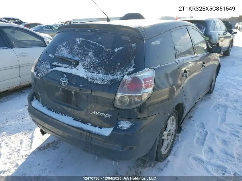 2T1KR32EX5C851549 2005 Toyota Corolla Matrix Xr