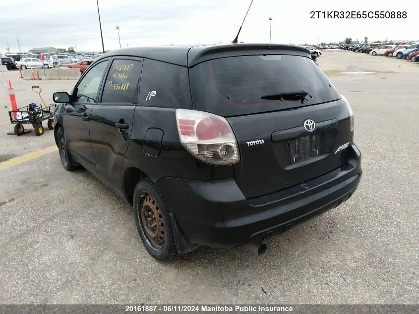 2T1KR32E65C550888 2005 Toyota Matrix