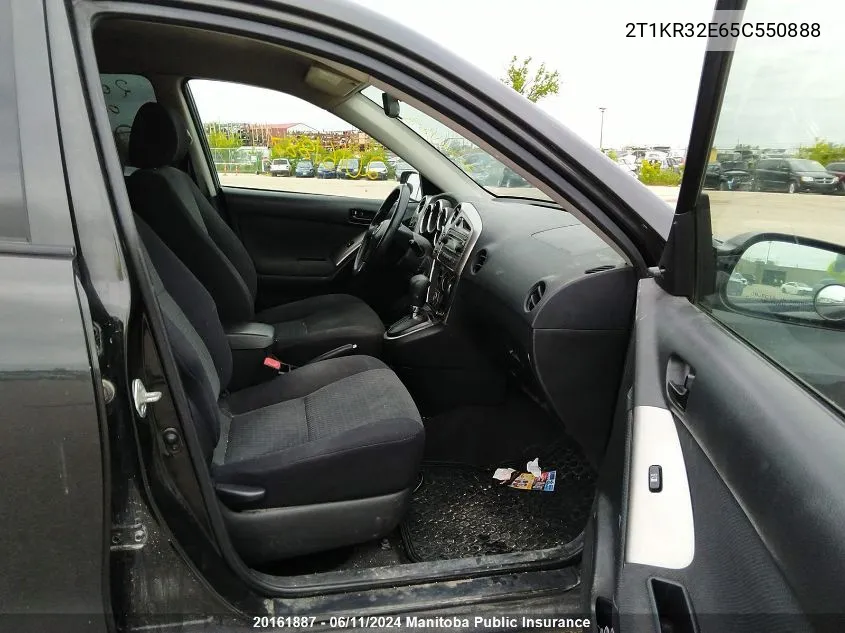 2T1KR32E65C550888 2005 Toyota Matrix