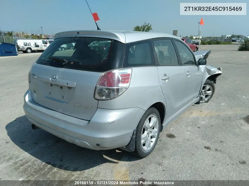 2T1KR32E45C915469 2005 Toyota Matrix Xr