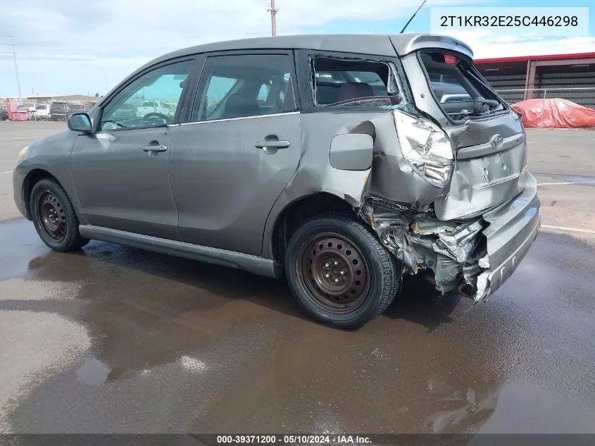 2T1KR32E25C446298 2005 Toyota Matrix Xr