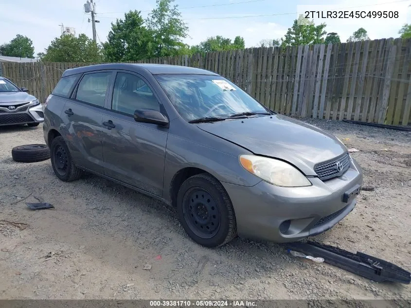 2005 Toyota Matrix VIN: 2T1LR32E45C499508 Lot: 39381710