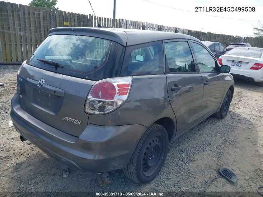 2T1LR32E45C499508 2005 Toyota Matrix