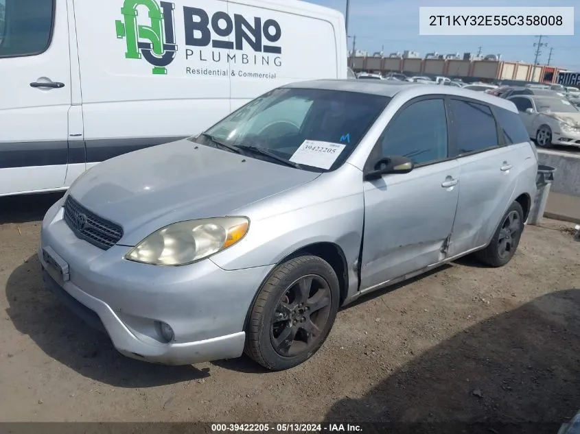 2T1KY32E55C358008 2005 Toyota Matrix Xrs