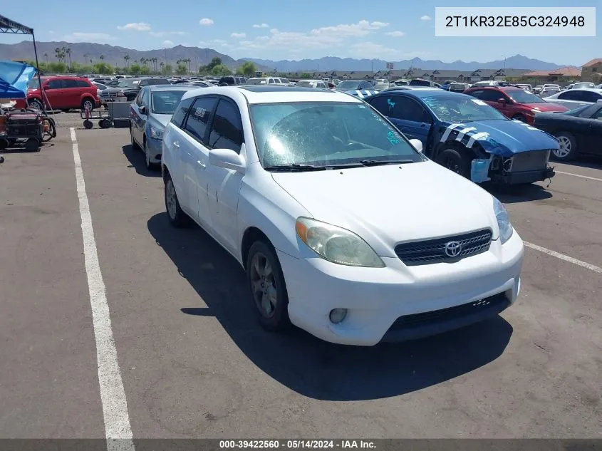 2T1KR32E85C324948 2005 Toyota Matrix Xr