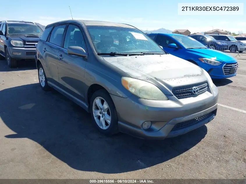 2T1KR30EX5C472389 2005 Toyota Matrix Xr