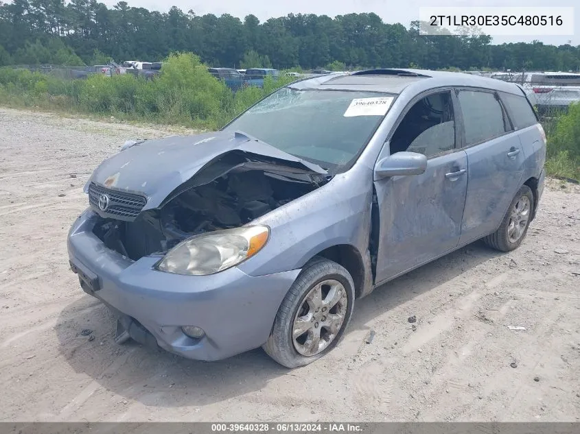 2T1LR30E35C480516 2005 Toyota Matrix Xr