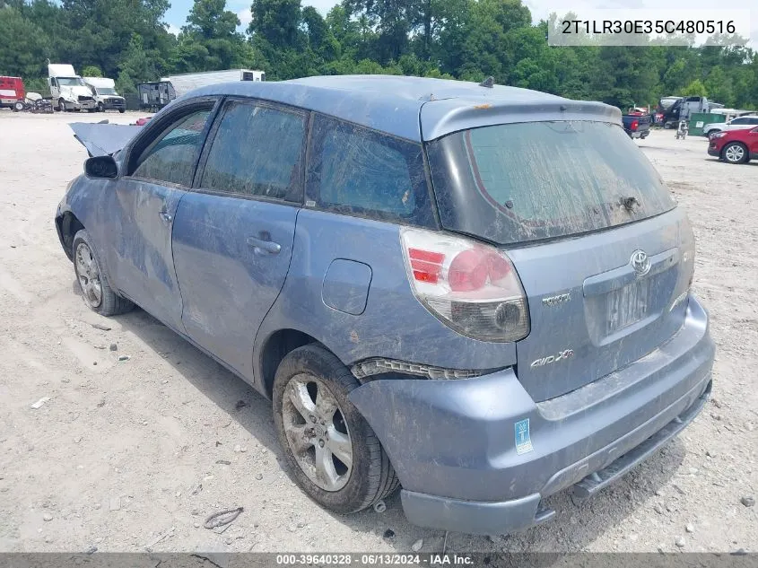 2T1LR30E35C480516 2005 Toyota Matrix Xr