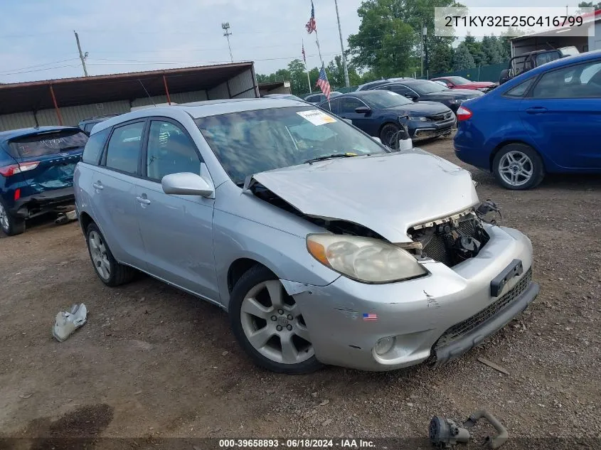 2T1KY32E25C416799 2005 Toyota Matrix Xrs