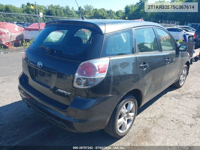 2T1KR32E75C367614 2005 Toyota Matrix Xr