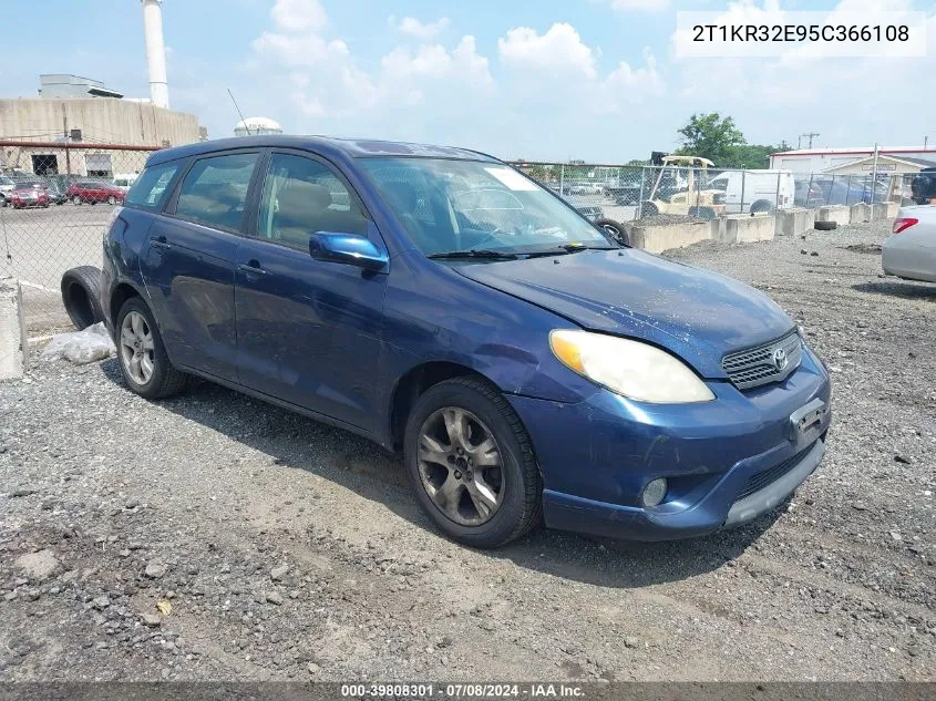 2T1KR32E95C366108 2005 Toyota Matrix Xr