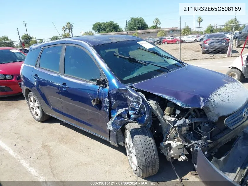 2T1KR32E65C508169 2005 Toyota Matrix Xr