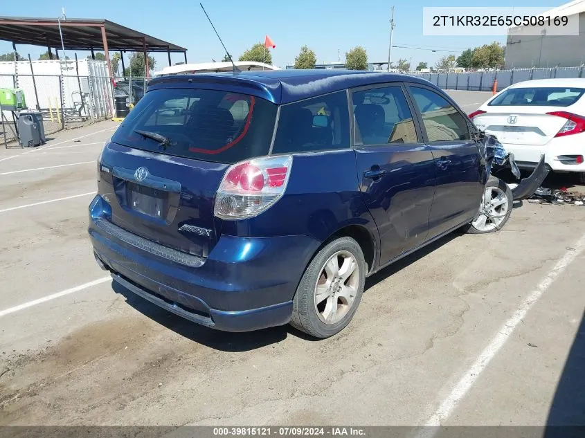 2T1KR32E65C508169 2005 Toyota Matrix Xr