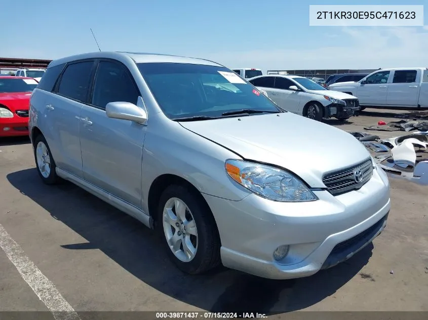 2T1KR30E95C471623 2005 Toyota Matrix Xr