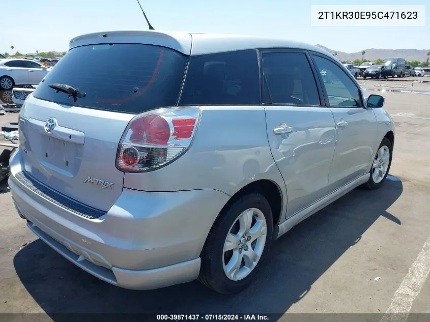 2T1KR30E95C471623 2005 Toyota Matrix Xr