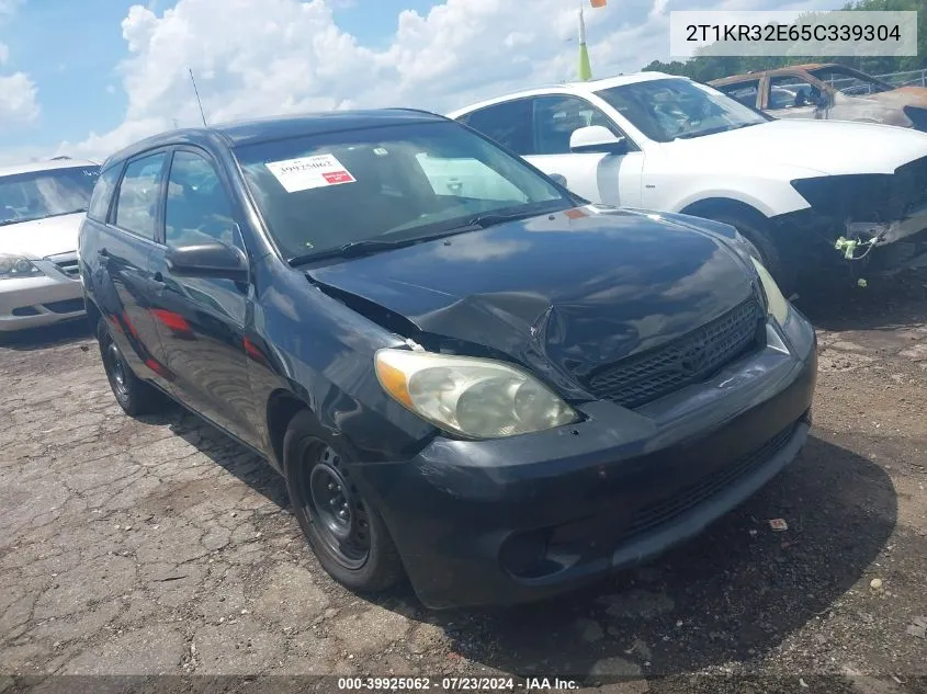 2T1KR32E65C339304 2005 Toyota Matrix