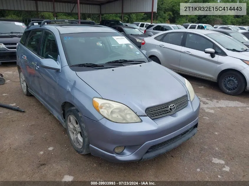 2T1KR32E15C414443 2005 Toyota Matrix Xr