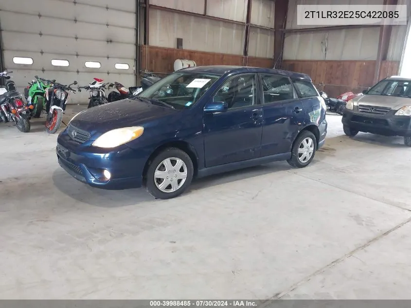 2T1LR32E25C422085 2005 Toyota Matrix Xr