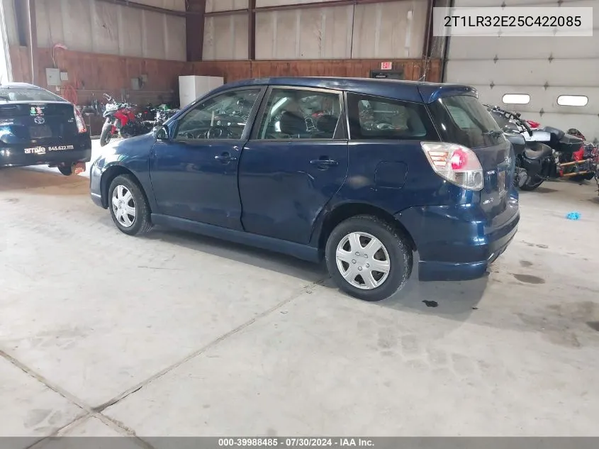 2T1LR32E25C422085 2005 Toyota Matrix Xr