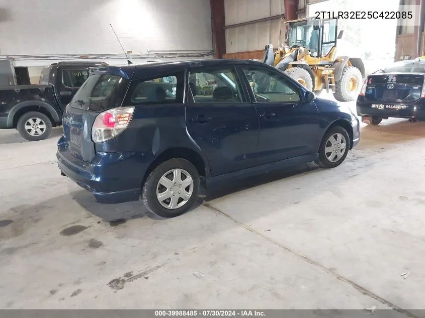 2T1LR32E25C422085 2005 Toyota Matrix Xr