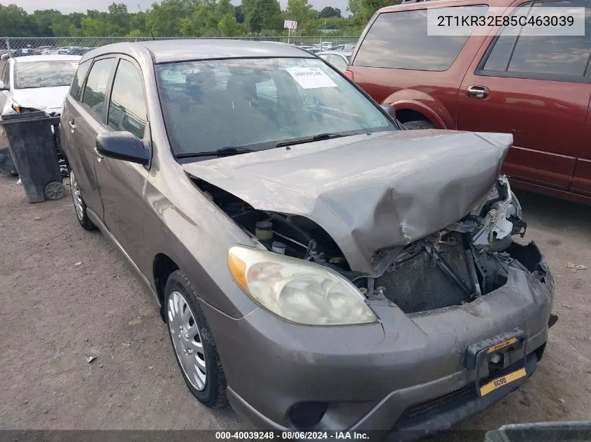 2T1KR32E85C463039 2005 Toyota Matrix Xr