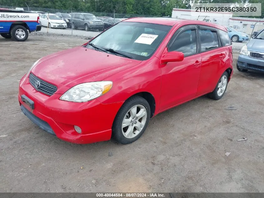 2T1KR32E95C380350 2005 Toyota Matrix Xr