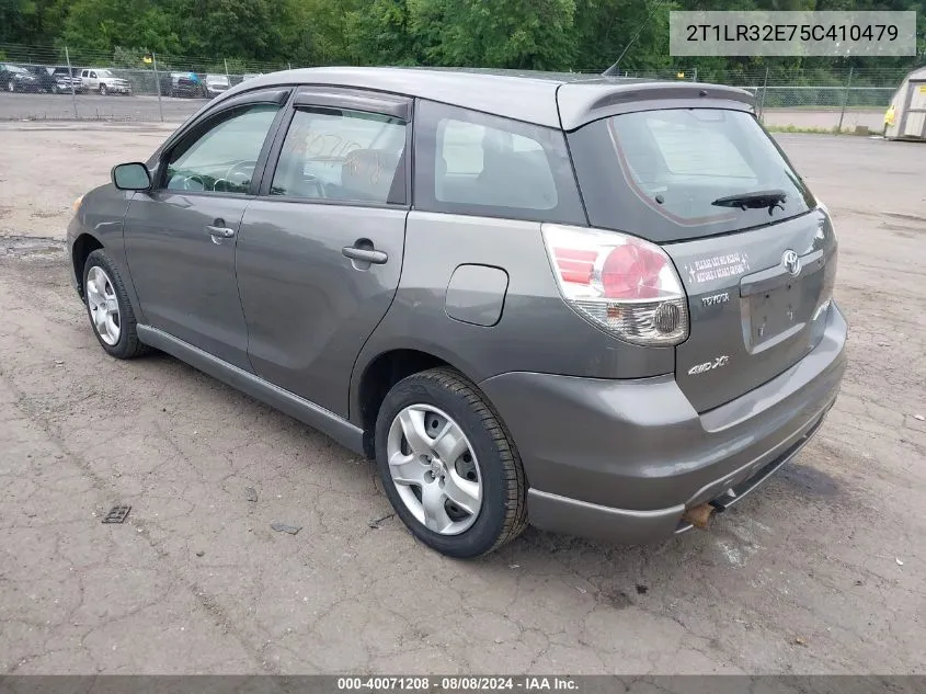 2T1LR32E75C410479 2005 Toyota Matrix Xr