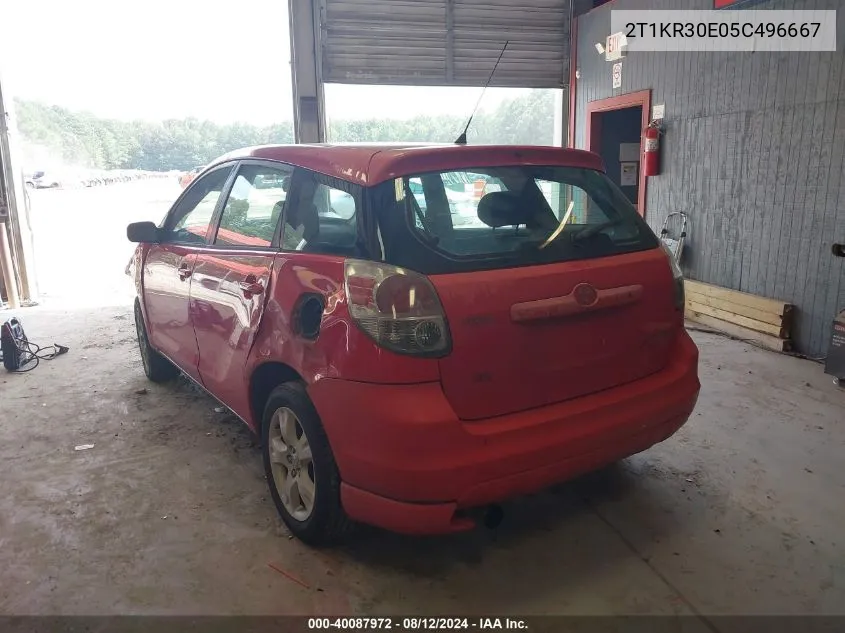 2T1KR30E05C496667 2005 Toyota Matrix Xr