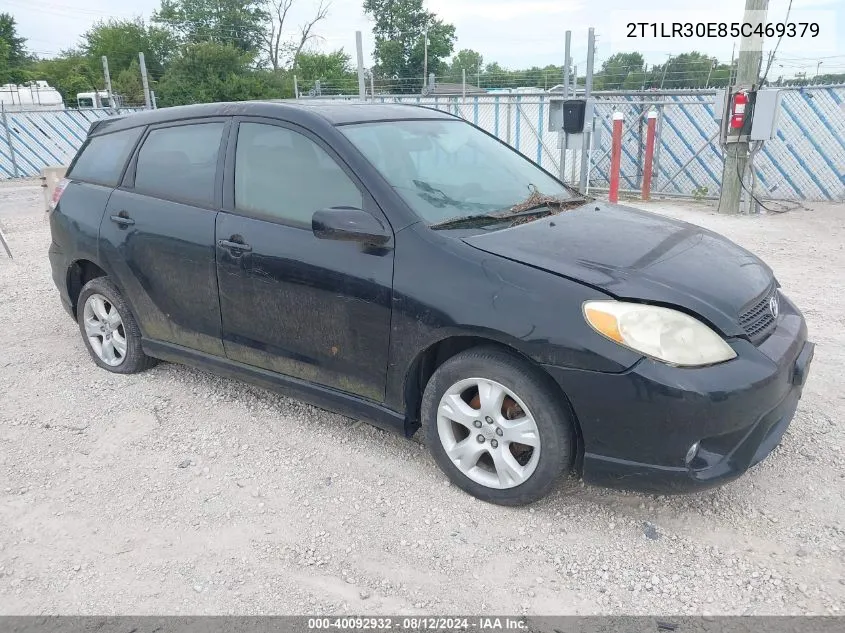 2005 Toyota Matrix Xr VIN: 2T1LR30E85C469379 Lot: 40092932