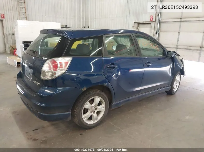 2T1LR30E15C493393 2005 Toyota Matrix Xr