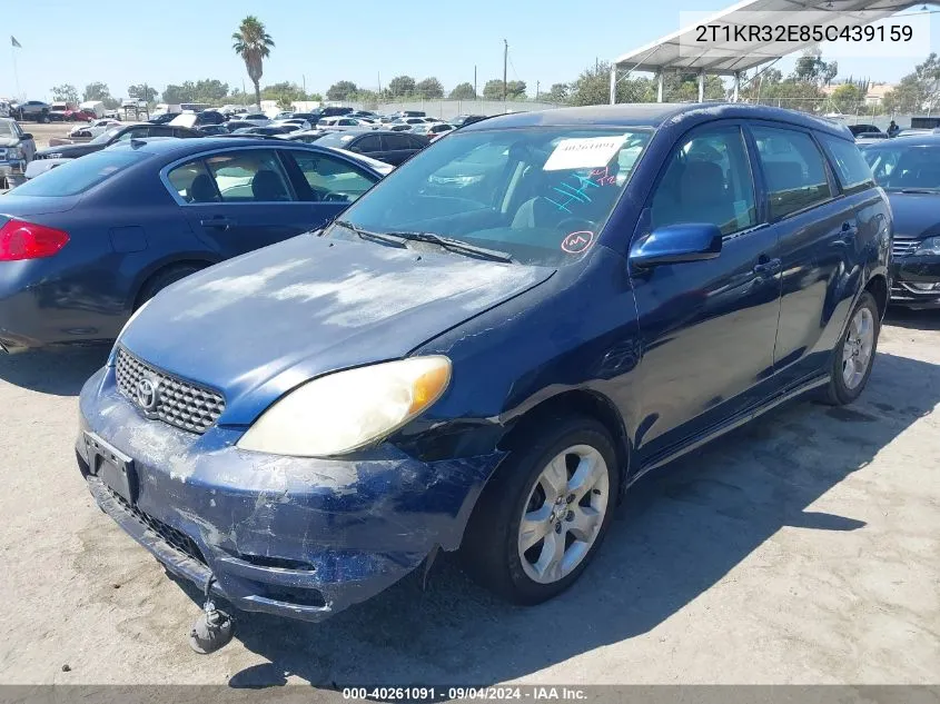 2T1KR32E85C439159 2005 Toyota Matrix Xr