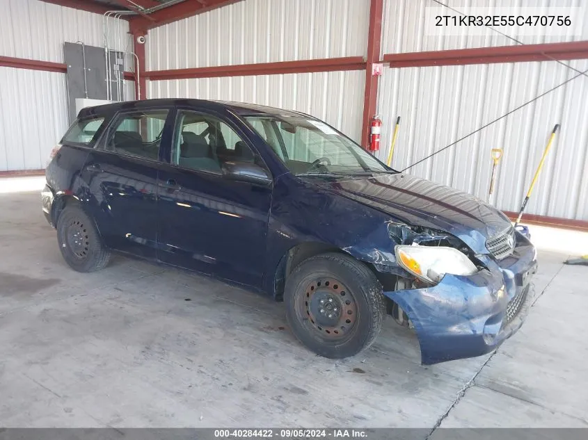 2T1KR32E55C470756 2005 Toyota Matrix