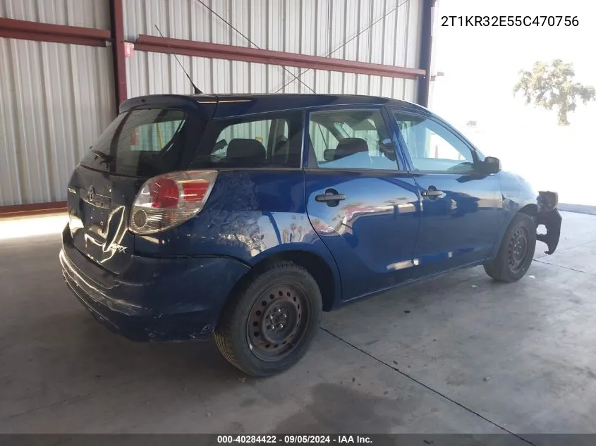 2T1KR32E55C470756 2005 Toyota Matrix