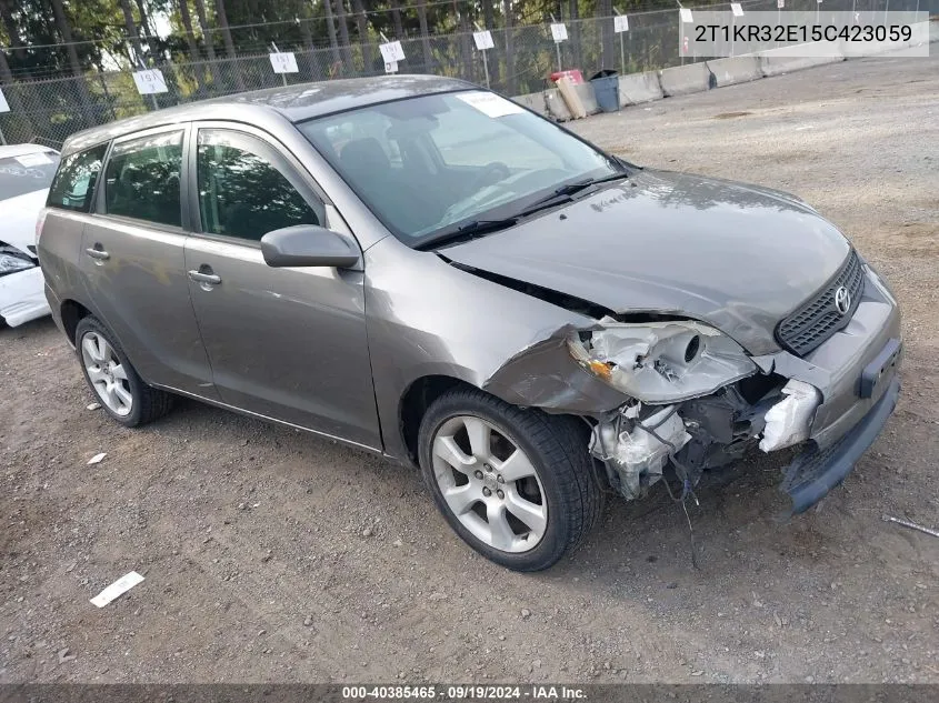 2T1KR32E15C423059 2005 Toyota Matrix Xr