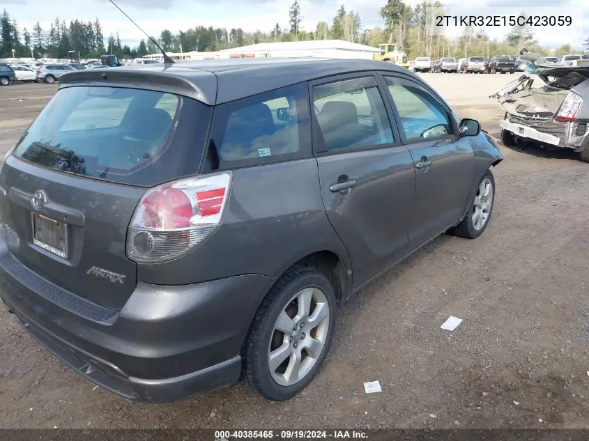 2T1KR32E15C423059 2005 Toyota Matrix Xr