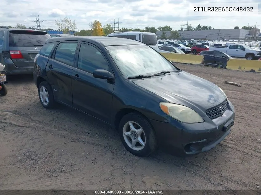 2005 Toyota Matrix VIN: 2T1LR32E65C448432 Lot: 40405599