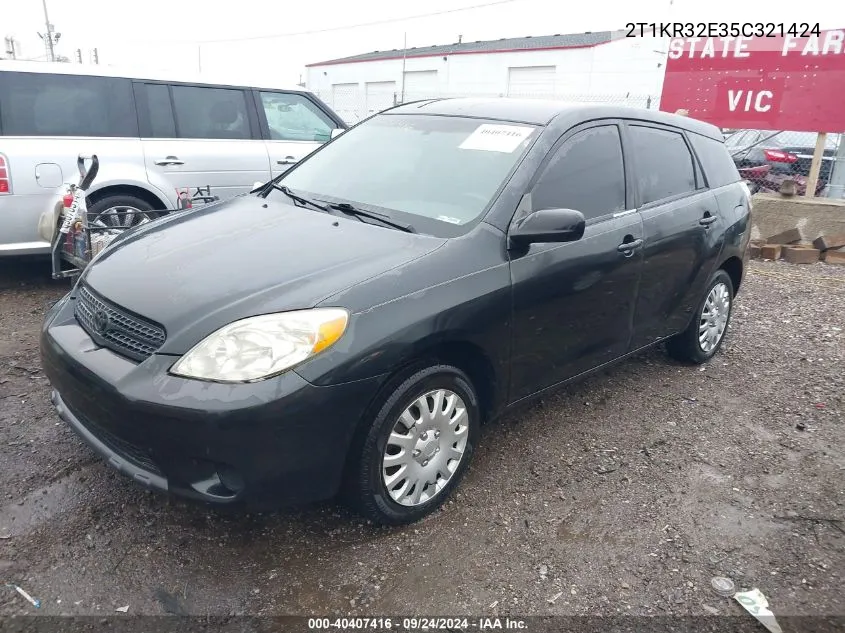 2T1KR32E35C321424 2005 Toyota Matrix Xr